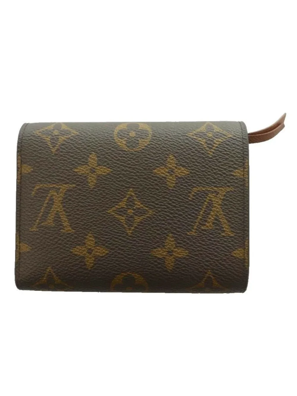 Louis Vuitton Portefeuille Victorine Monogram Trifold Wallet Compact Canvas
